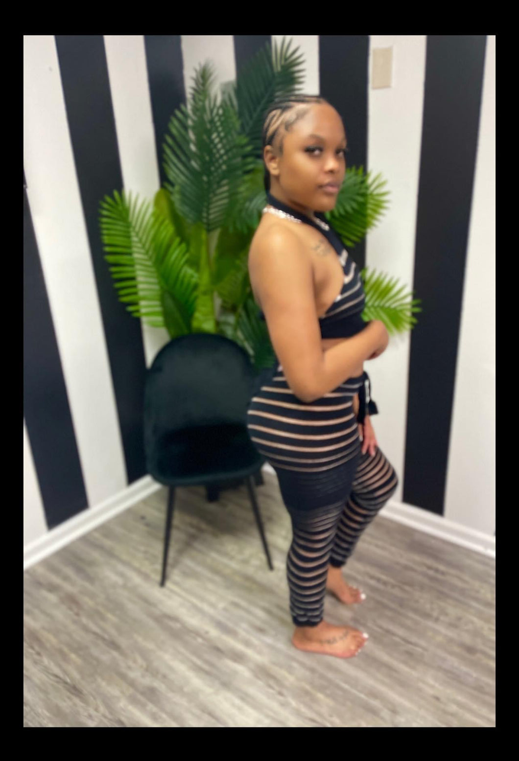 Black Stripe Set