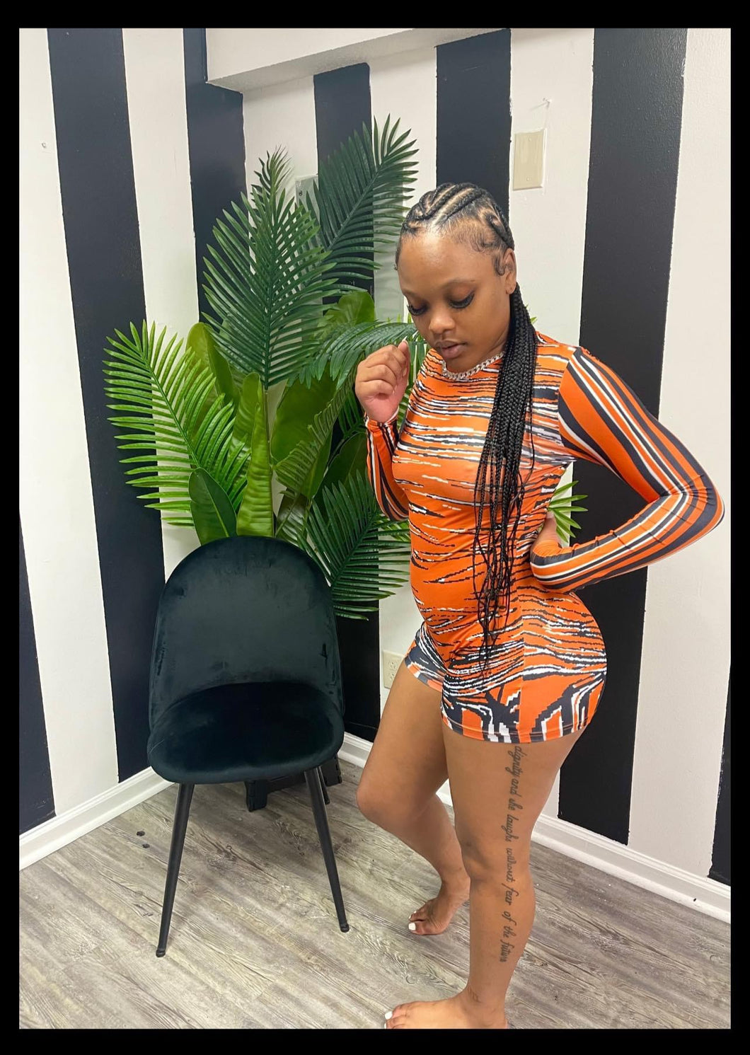Orange Blaze jumpsuit